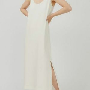 Silk Triticone Maxi Dress. Size 0